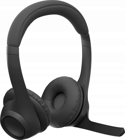 Kufje pa tela Logitech Zone 300, Bluetooth 5.3, 16 orë bateri, ngjyrë grafit