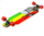 Skateboard NILS Extreme Longboard