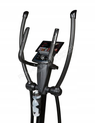 Crosstrainer Flow Fitness X2i, hap 42 cm, mban deri 140 kg, gri