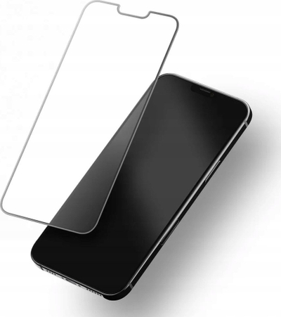 Xham mbrojtës Forcell Ultra Clear për iPhone X XS 11 Pro, 0.3mm, me kornizë, i zi