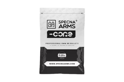 Fishekë airsoft ASG Specna Arms Core, 0.25g, 1000 copë, të bardhë