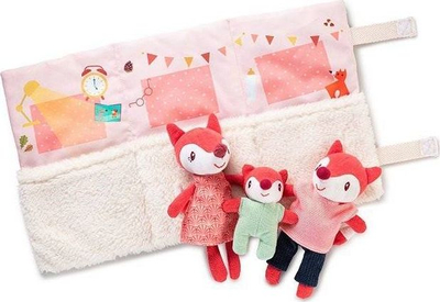 Lodër Lilliputiens mini-familje dhelprash Alice the Fox, shumëngjyrëshe