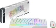 Set tastierë + maus MSI Vigor GK30, të bardhë