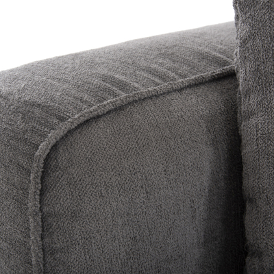 Divan këndor Grace 252×105–160×70–90 cm (HM3280.03L), gri