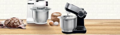 Mikser kuzhine Bosch Serie 2 MUMS2VM40, enë 3.8L inox, shumëfunksional, i zi argjendtë