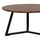 Tavolinë e rrumbullakët për kafe Φ80x42Hcm (HM9586.04), zezë