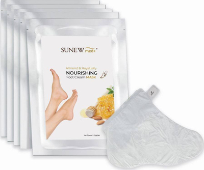 Maskë për këmbë Sunewmed+ me vaj bajame të ëmbël dhe royal jelly, 1 copë