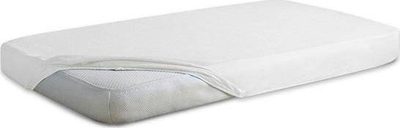 Çantë çarçafi i papërshkueshëm nga uji White Terry, 80x200 cm, pambuk terry, e bardhë