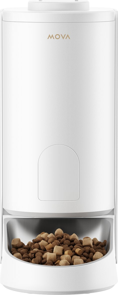 Ushqyes automatik Mova Pet Feeder PF10 Pro, smart, për mace, i bardhë
