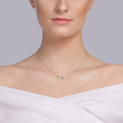 Qafore për femra Preciosa Lumina 5298 70, e argjendtë/shumëngjyrëshe