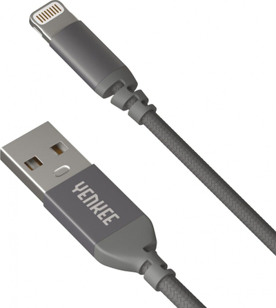 Kabllo Yenkee USB-A - Lightning (30015966), 1m, e hirtë