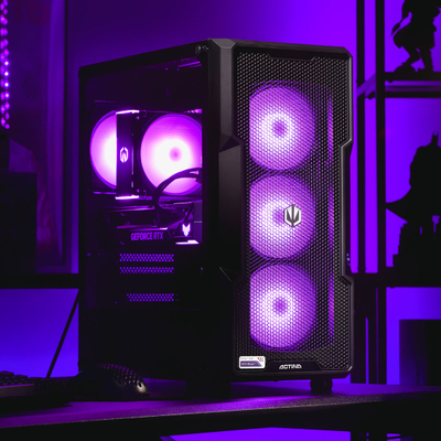 Компјутер Actina, AMD Ryzen 5 7600, 32GB RAM, 1TB SSD, AMD Radeon RX 7800 XT, црн