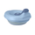 Enë ushqimi për bebe b.box Fill + Feed Bowl, silikoni, kundër rrjedhjes, blu
