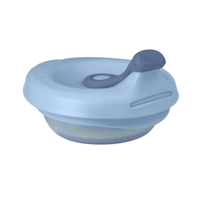 Enë ushqimi për bebe b.box Fill + Feed Bowl, silikoni, kundër rrjedhjes, blu