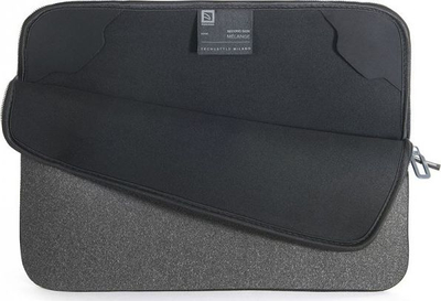 Футрола за лаптоп Tucano Second Skin Melange, 15" 15.6", неопрен, црна