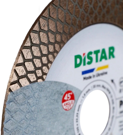 Teh diamanti Distar 1A1R 125 PRO Gres, 125mm, 22.23mm, për gur porcelani