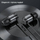 Kufje Usams EP-46, USB-C, stereo me mikrofon, të kuqe