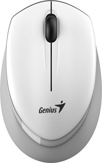 Maus Wireless Genius Mouse NX-7009, i bardhë/ gri 