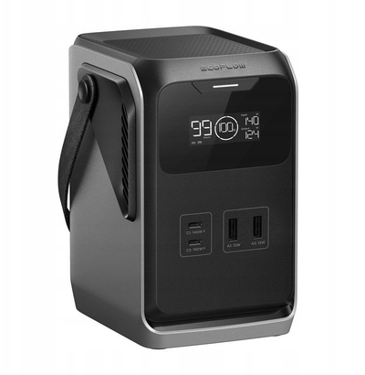 Портабилна енергетска станица EcoFlow Trail 200 DC PPS, 192Wh, црна