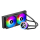 Ftohës procesori 1STPLAYER Thunderstorm TS1 240 ARGB, liquid 240mm, socket AM5 1700, i zi
