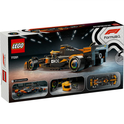 Set LEGO McLaren F1 Team MCL38 Race Car, model ndërtimi, 10+