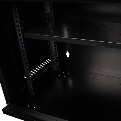Kabinet rrjeti Spacer 9U, 19", 500x450mm, 25kg, i zi