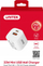 Karikues muri Unitek, 33W, 1x USB C PD, 1x USB A QC 3.0, i bardhë set 2 copë