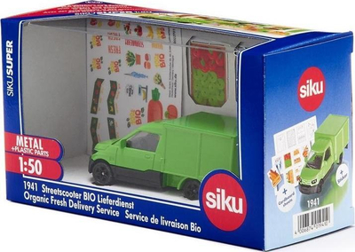 Kamion lodër Siku Super 1941 Eco Delivery, shkalla 1:50, shumëngjyrësh