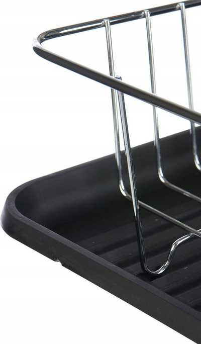 Mbajtëse enësh Kinvara Black, tepsi tharëse, e zezë