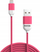 Kabllo karikues Lightning Pantone PTLCS0015P, 1m, 2.4A, rozë