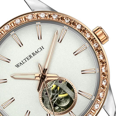 Orë për femra Walter Bach Luna Grace Automatic WCS-5514SRQ, dyngjyrëshe