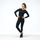 Хеланки за жени IQ Cross The Line ISMAE BOTTOM WMNS, најлон, црни