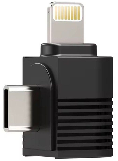 Mikrofon pa tel Ulanzi A100 J12 Upgrade, lavalier, me Lightning Type‑C, i zi