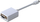 Adapter video ASSMANN Electronic AK-340412-001-W, Mini DisplayPort në VGA, 0.15 m, i bardhë