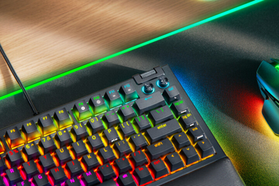 Tastierë Razer BlackWidow V4 75%, Razer Orange, Hot-swap, US