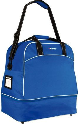 Спортска торба Avento Football Bag, преграда за обувки, отпорна на вода, кобалт сина