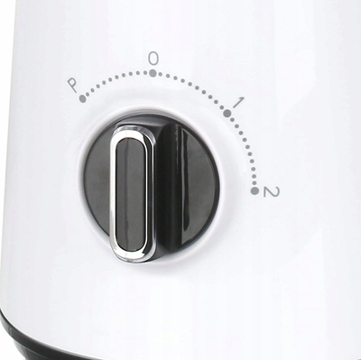 Mikser qëndror Emerio BL-124816, 500W, thikë inox 4 tehe, i bardhë e zi