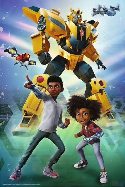 Puzzle Trefl Transformers Team, 100 pjesë, shumëngjyrësh