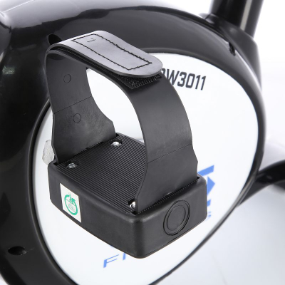 Biçikletë stacionare One Fitness RW3011, rezistencë mekanike, kompjuter trajnimi, e zezë