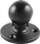 Bazë montimi RAM Mounts RAM-D-202U, sferë gome 2.25", D-size, e zezë