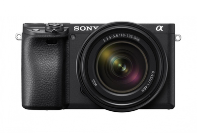 Kamerë mirrorless Sony Alpha A6400 kit, 24.2MP, 4K, objektiv 18-135mm F3.5-5.6, e zezë