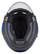 Helmetë moto CASSIDA Jet Tech RoxoR, vizor me syze dielli, black matt blue grey white