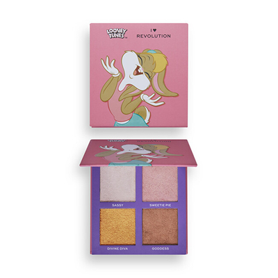 Shkëlqyes për fytyrë I Heart Revolution Looney Tunes X Lola, 9 g