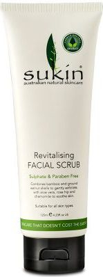 Skrab për fytyrër Sukin Revitalising Facial Scrub, 125ml