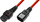 Kabllo rryme Microconnect MC-C13C14LOCK-2M, 2m, lidhje C13 C14, e kuqe
