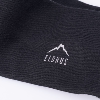Shirit për kokë Elbrus Woolka, lesh merino, elastik, i zi