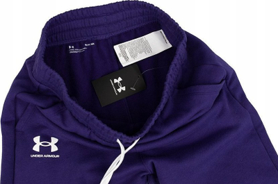 Pantallona treningu Under Armour Rival Fleece W 1356416, për goca, me fleece, vjollcë