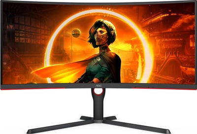 Monitor AOC CU34G3S / BK, 3440 x 1440 UWQHD, 34", i zi