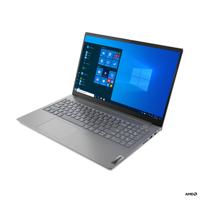 Laptop Lenovo ThinkBook 15.6'', AMD Ryzen 5, 8 GB RAM, 256 GB SSD, AMD Radeon Graphics, i hirtë