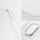 Mbrojtëse telefoni Clear Case për Samsung Galaxy Z Fold5, TPU fleksibël, palosje 5G, transparente